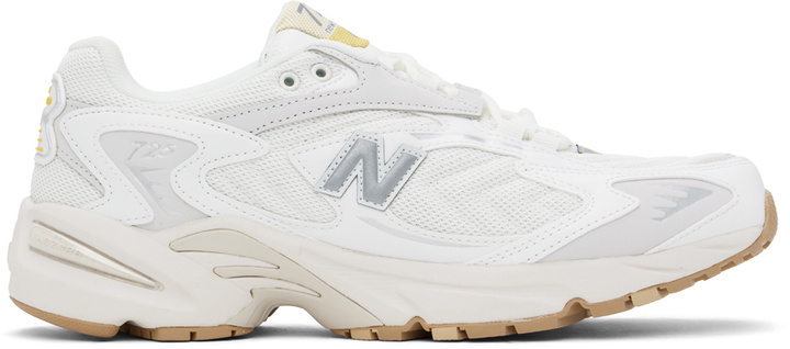 Photo: New Balance White 725V1 Sneakers