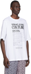 Versace Jeans Couture White Logo T-Shirt