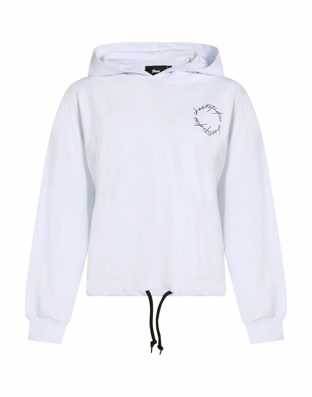 Shoe Womens Sweatshirt in White