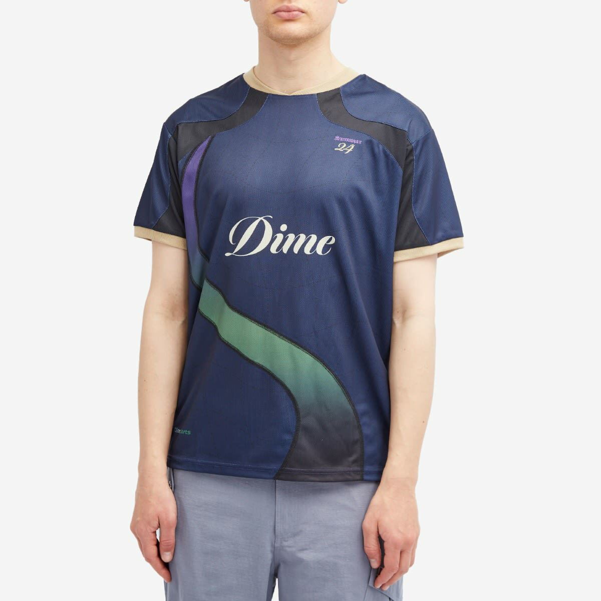 Dime Men's Pitch Sports Jersey in Navy Dime
