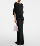 The Row Cecily Medium satin tote bag