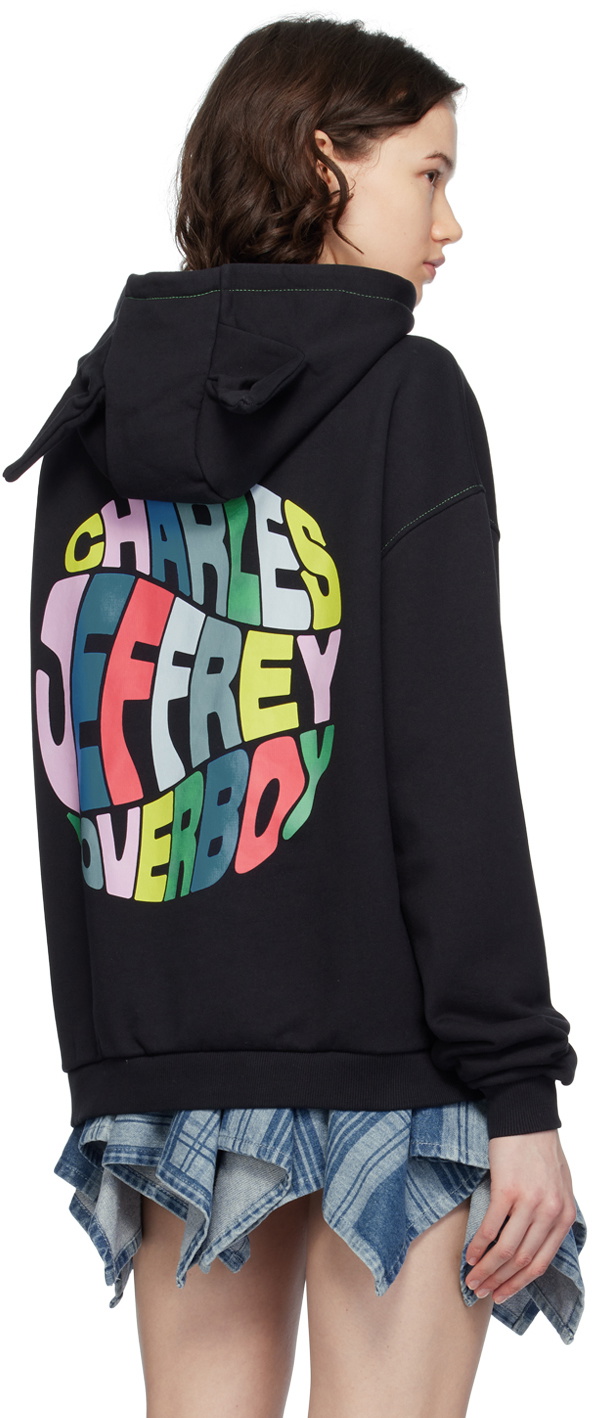 Charles Jeffrey LOVERBOY Black Ears Hoodie