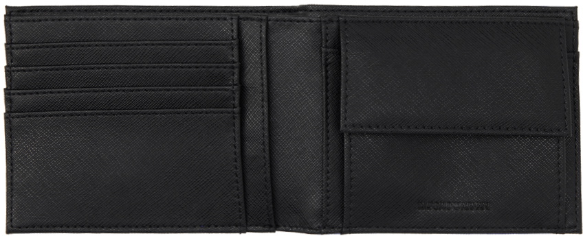 Emporio Armani Blue Bifold Wallet