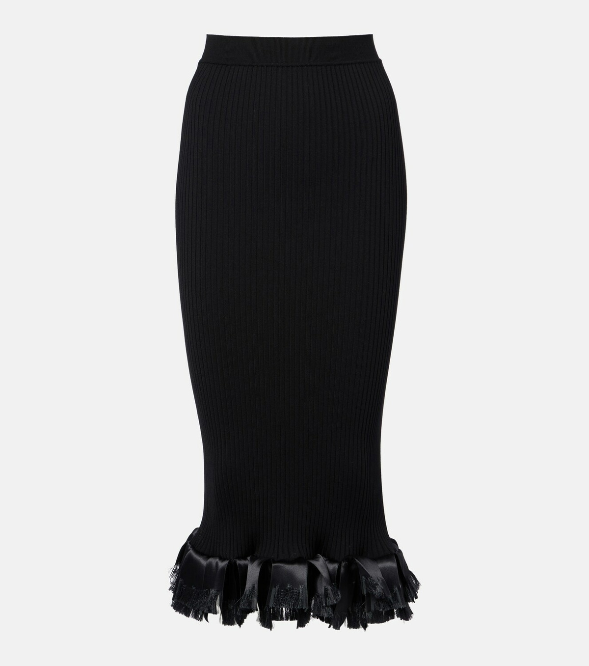 Fforme Riley wool-blend midi skirt
