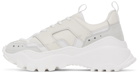 AMI Paris White Lucky 9 Sneakers