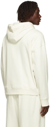 Jil Sander Off-White Logo Hoodie