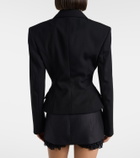 Magda Butrym Peplum wool blazer