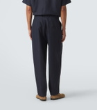 Dolce&Gabbana Linen tapered pants
