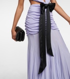 Loewe - Cutout crêpe jersey gown