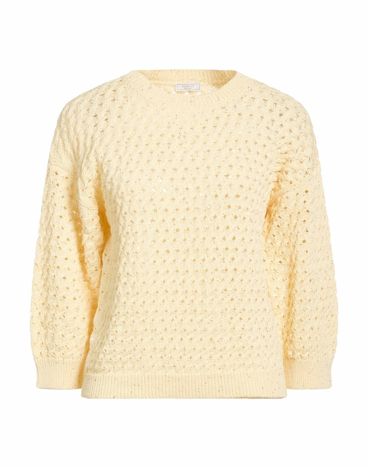 Peserico Womens Sweater Pastel in Yellow