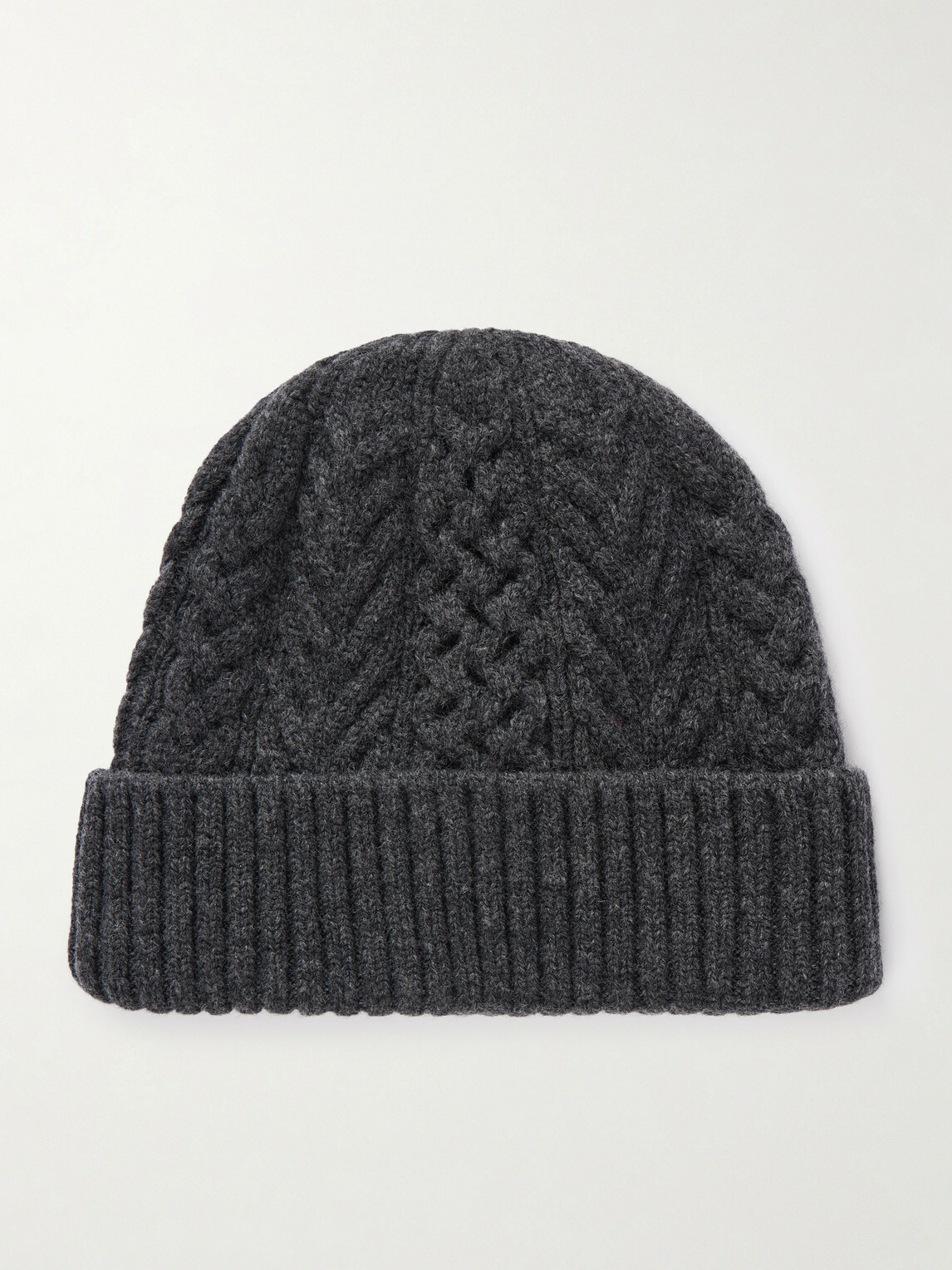 OrSlow - Aran Wool Beanie - Gray