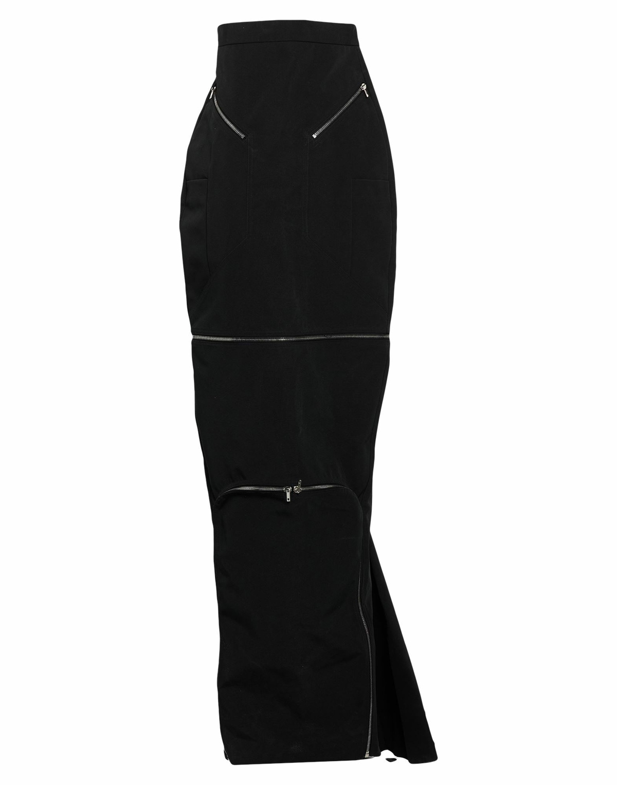 Rick Owens Womens Maxi skirt in Black