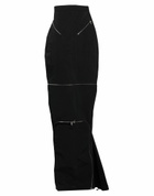 Rick Owens Womens Maxi skirt in Black
