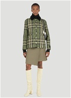 Dranefield Check Jacket in Green