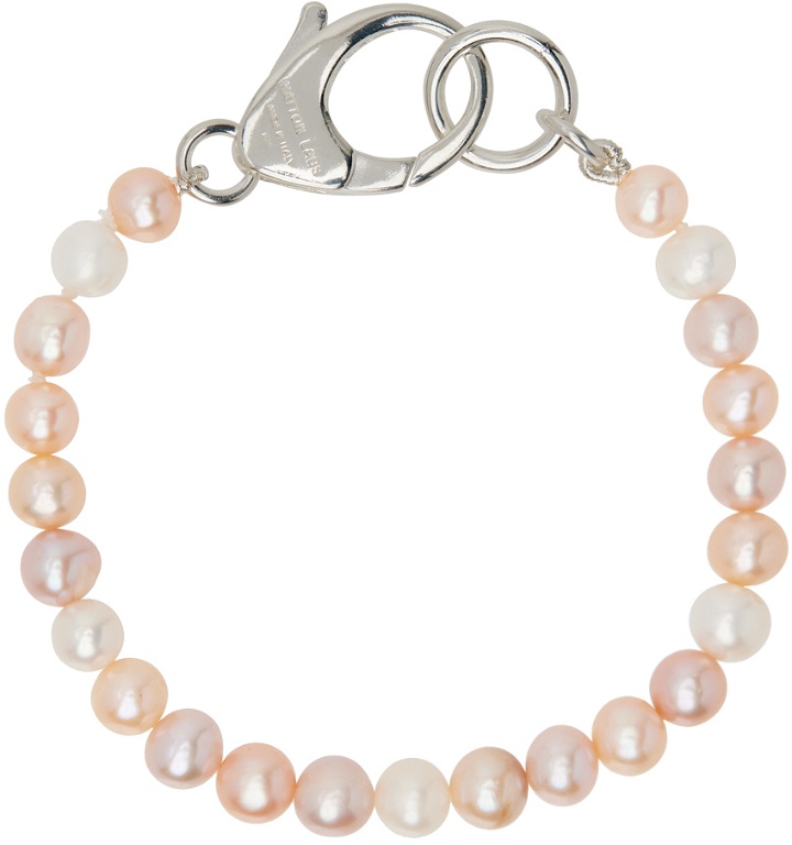 Photo: Hatton Labs Pink & White Classic Pearl Bracelet