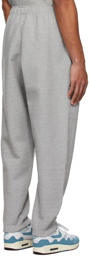 Nike Grey Solo Swoosh Heavyweight Lounge Pants
