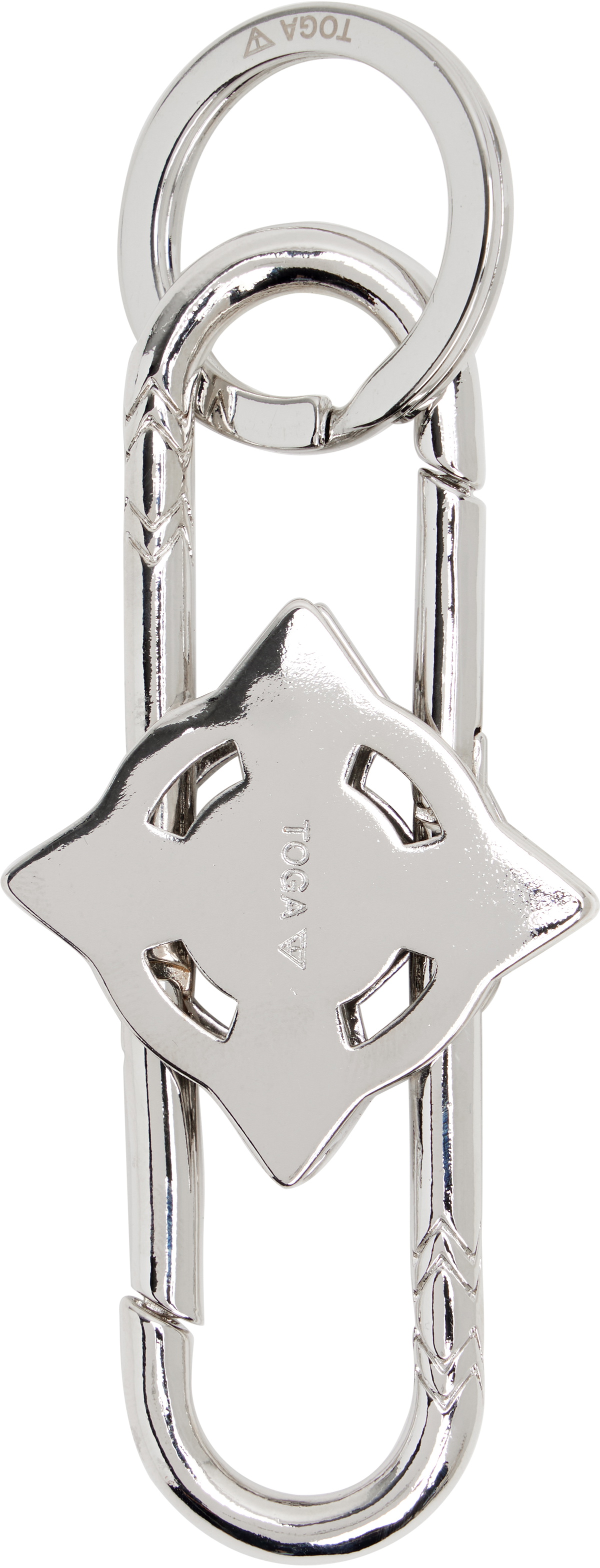 Toga Virilis Silver Metal Keychain