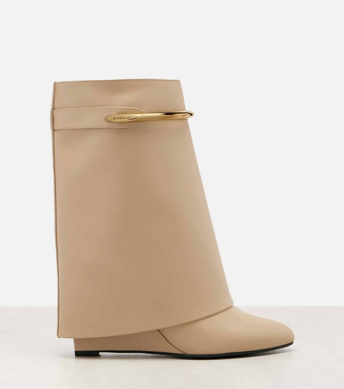 Givenchy Shark leather mid-calf boots
