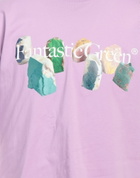 Msgm Mens T-shirt Lilac