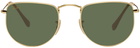 Ray-Ban Gold Elon Sunglasses