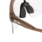Oakley x Satisfy Stunt Devil Sunglasses in Matte Brown Smoke 