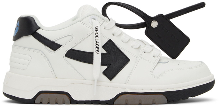 Photo: Off-White White & Black Out Of Office Sneakers