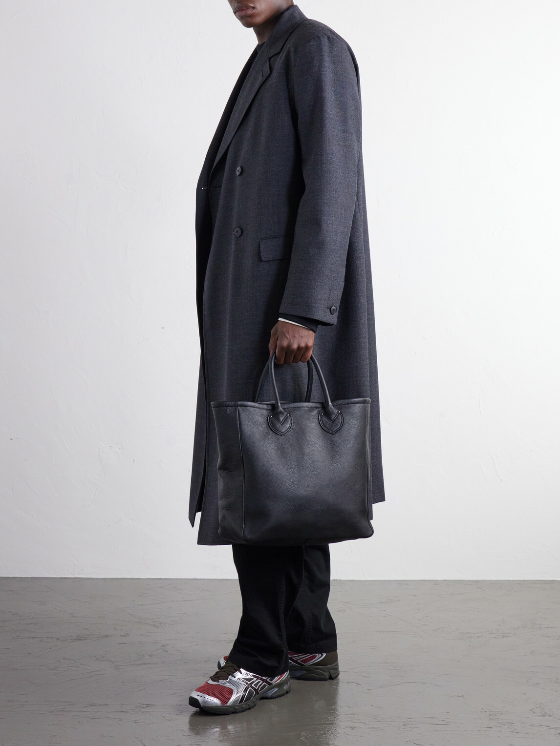 OrSlow - Leather Tote Bag - Black