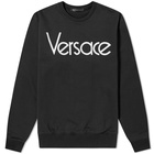 Versace 80s Logo Embroidered Sweat