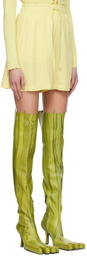 AVAVAV Yellow Holy Bowling Shorts