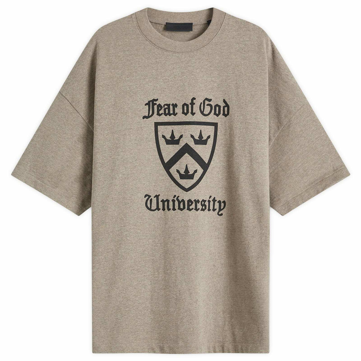 Fear of God ESSENTIALS Men's University T-Shirt in Heather