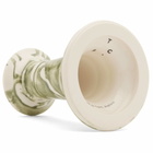 The Conran Shop Wardour Stubby Candlestick in Green 