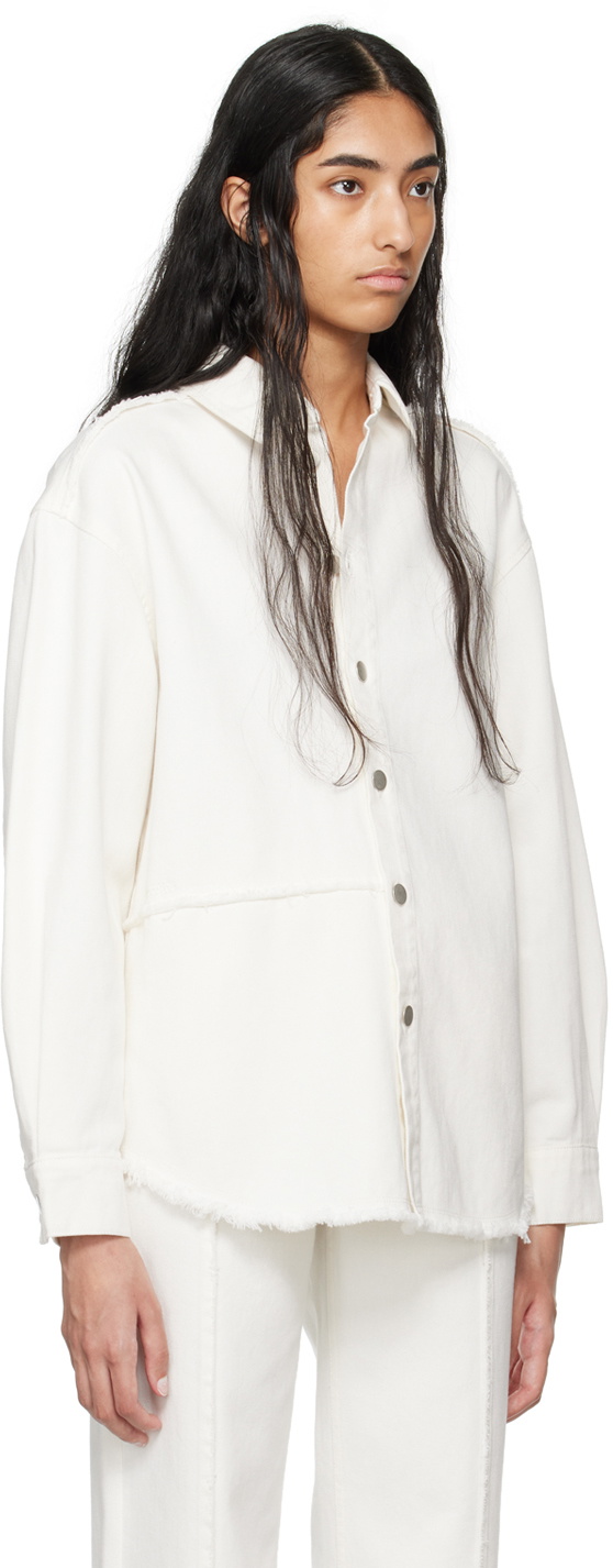 Holzweiler Off-White Dina Denim Shirt