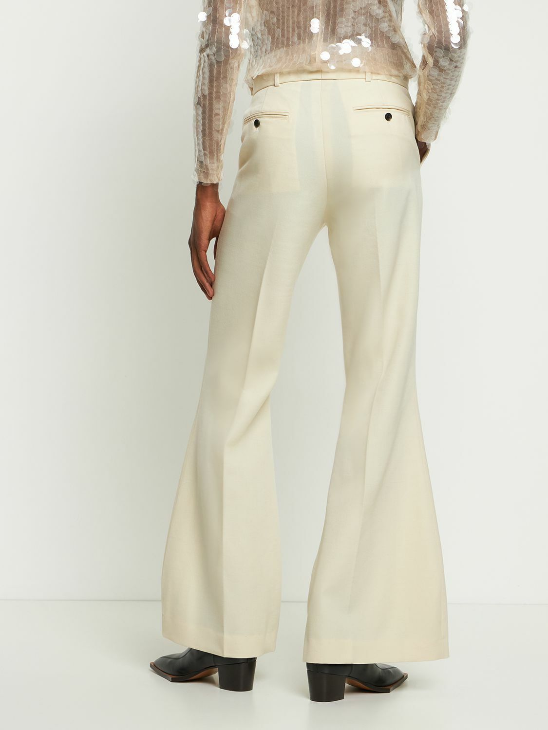 EGONLAB Mega Flared Wool Pants EGONlab