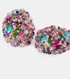 Area Crystal-embellished earrings