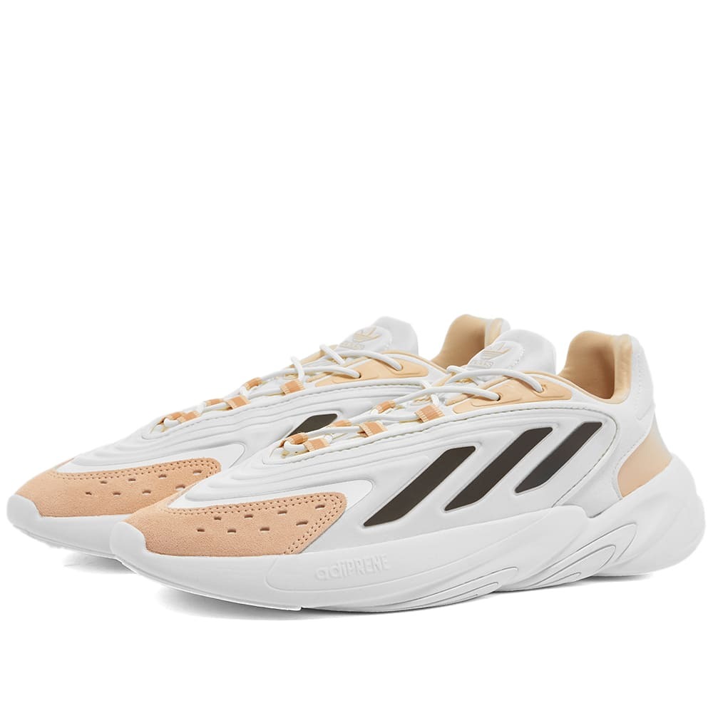 Adidas Women's Ozelia W Sneakers in Off White/Brown adidas