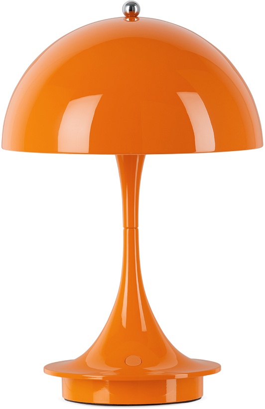 Photo: Louis Poulsen Inc Orange Panthella 160 Portable Lamp