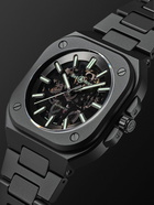 Bell & Ross - BR 05 Skeleton Automatic 41mm Ceramic and PVD Watch, Ref. No. BR05A-BLM-SKCE/SCE