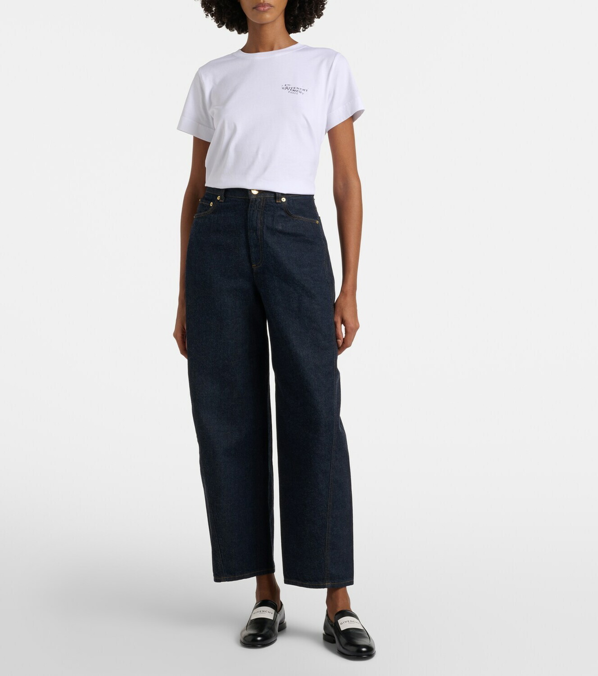 Givenchy Logo cotton jersey T-shirt