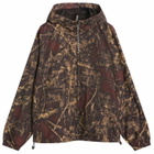 No Problemo Men's Forest Glitch Nylon Jacket in Camo