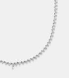 Persée 18kt white gold tennis necklace with diamonds