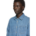 Saturdays NYC Indigo Denim Kenmare Shirt