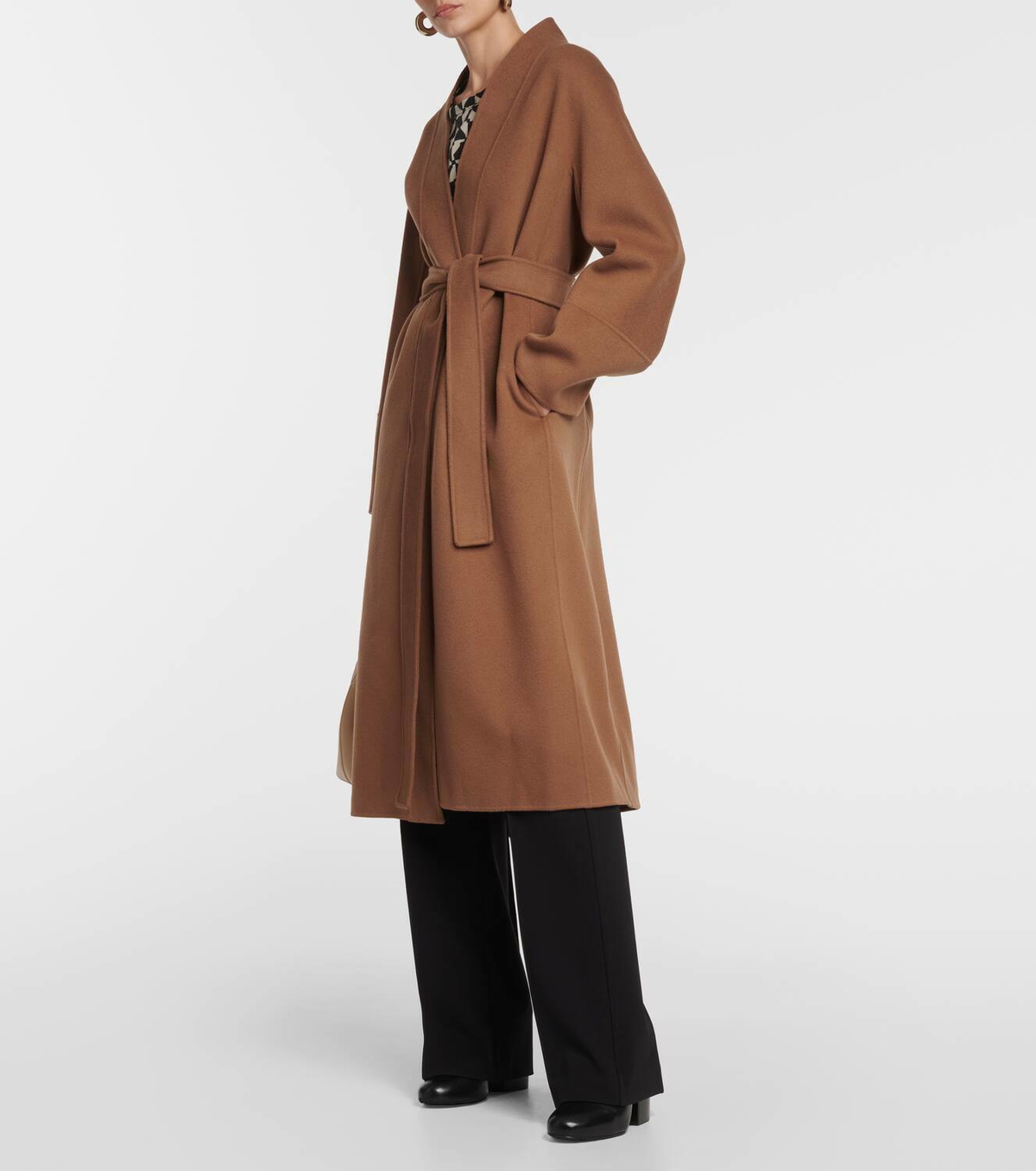 S Max Mara Calla wool robe coat S Max Mara