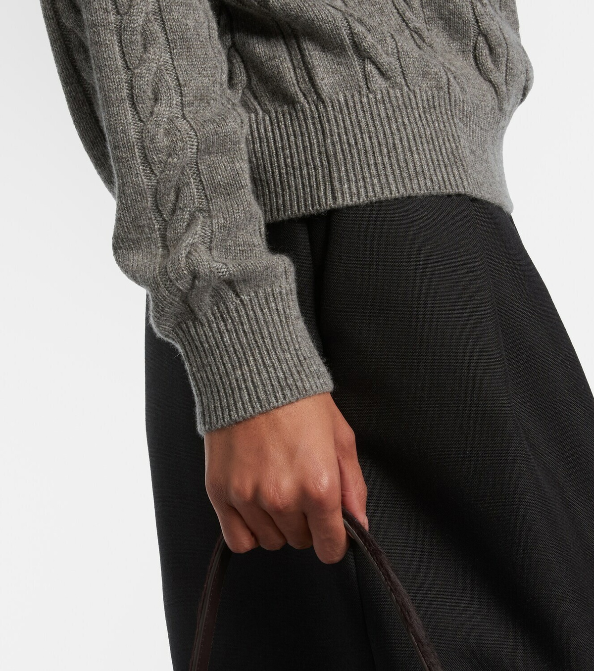 Loro Piana Cedar cable-knit cashmere sweater