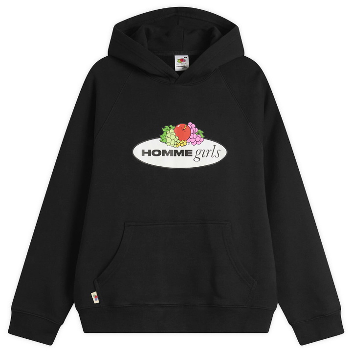 Photo: Hommegirls Women's x Fruit of the Loom Hoodie in Black