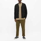 Norse Projects Men's Adam Lambswool Cardigan in Black