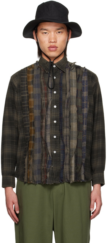 Photo: NEEDLES Brown Ribbon Shirt