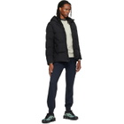 Stone Island Black 4100037 Crinkle Reps NY Down Jacket
