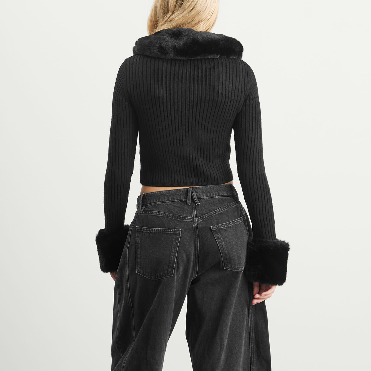House Of Sunny Women's Peggy Cardigan in Sable
