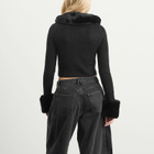 House Of Sunny Women's Peggy Cardigan in Sable