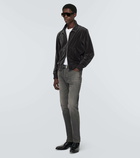 Tom Ford Cotton-blend velvet jacket